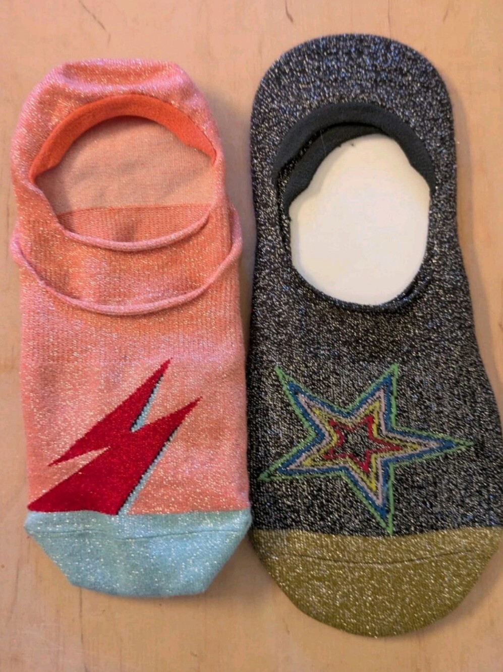 Free People David Bowie Tailored Union One Size Adult Socks Ziggy Stardust